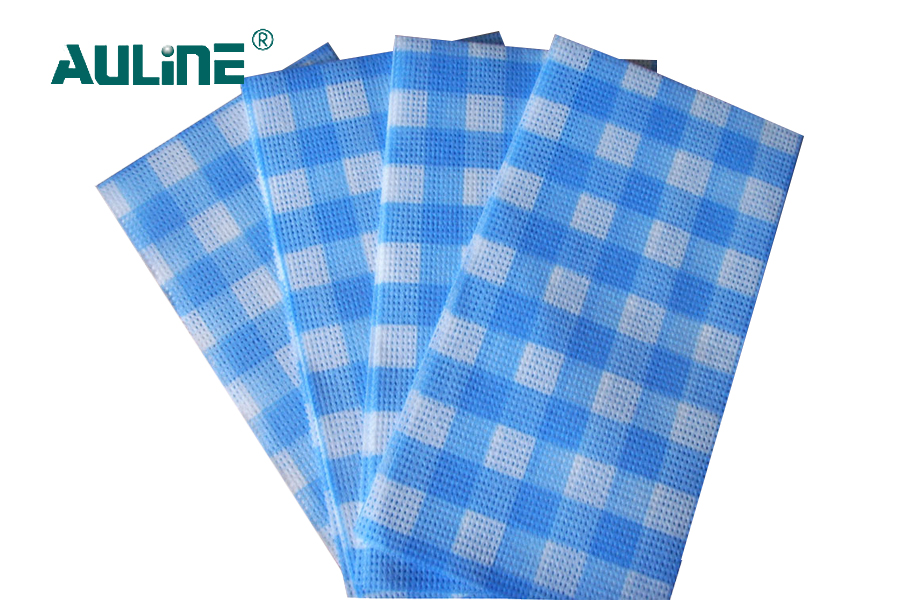 Under Printed Wood Pulp Series af Spunlace Nonwoven