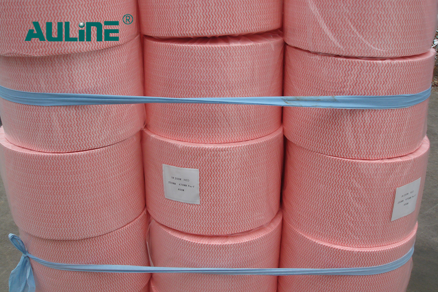 Under Printed Wood Pulp Series af Spunlace Nonwoven