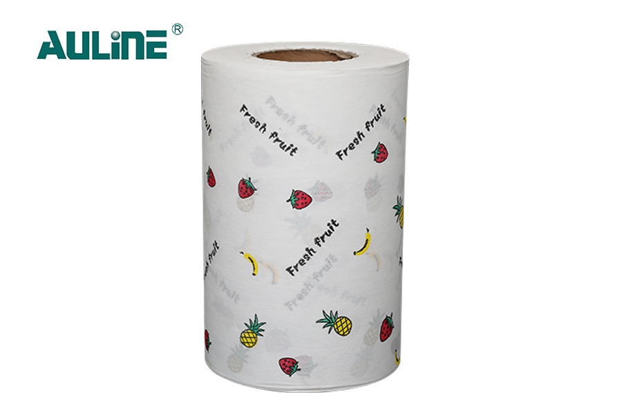 Under Printed Wood Pulp Series af Spunlace Nonwoven